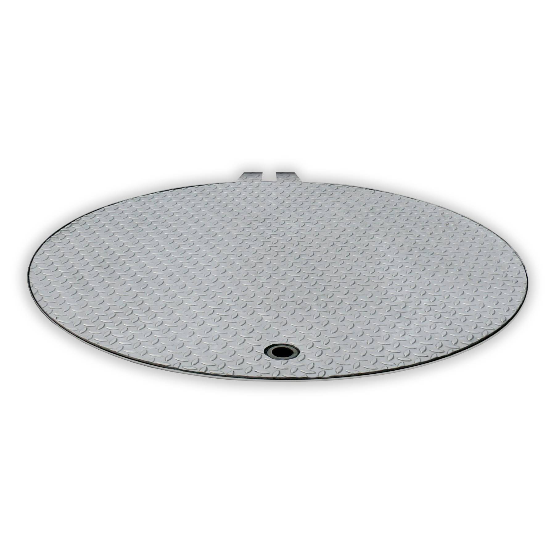 Hailo Schachtabdeckung HS12 Edelstahl rund tagwasserdicht und begehbar Klasse A15kN Ø600mm