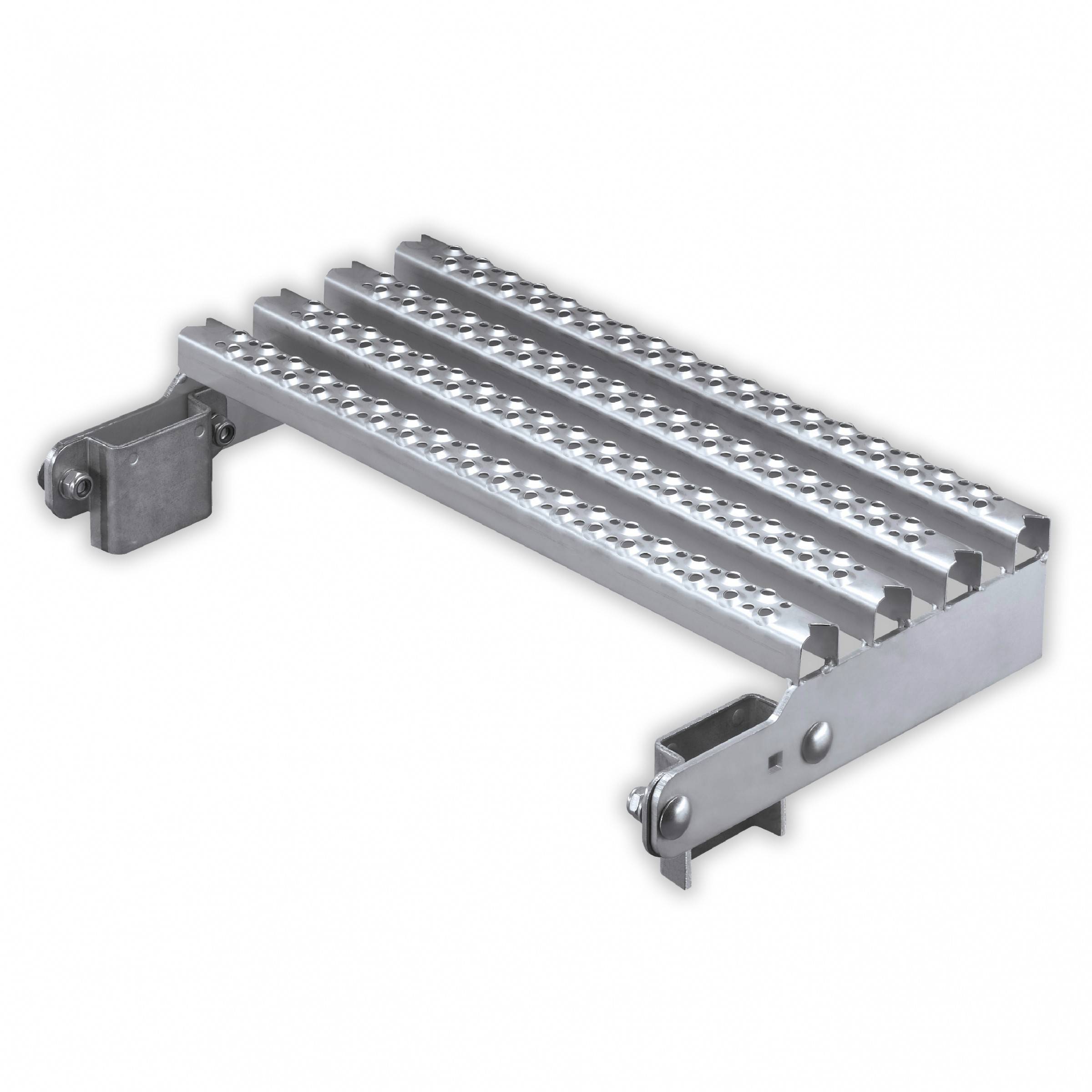 Hailo Austrittsverlängerung für Steigleitern 72x25mm Typ ALO Stahl verzinkt 290-365mm