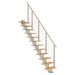 Dolle Mittelholmtreppe Frankfurt Gerade Buche, geölt 65 cm breit für Geschosshöhen 259 – 301 cm UK Metall Perlgrau inkl. einseitigem Designgelän Dolle Mittelholmtreppe Frankfurt Gerade Buche, geölt 65 cm breit für Geschosshöhen 259 – 301 cm UK Metall Perlgrau inkl. einseitigem Designgelän