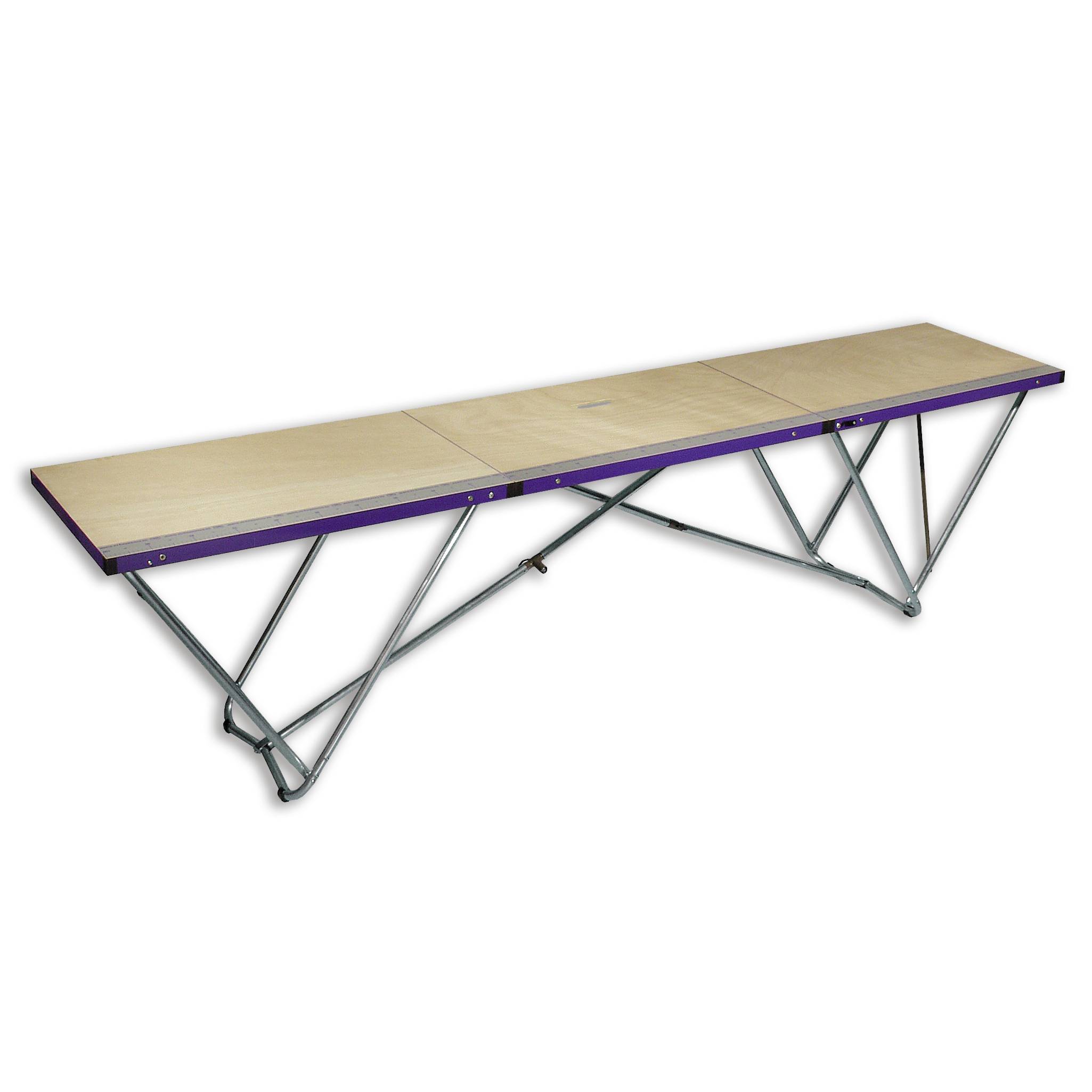 Iller Tapeziertisch 3-teilig, lackiert 300x100cm