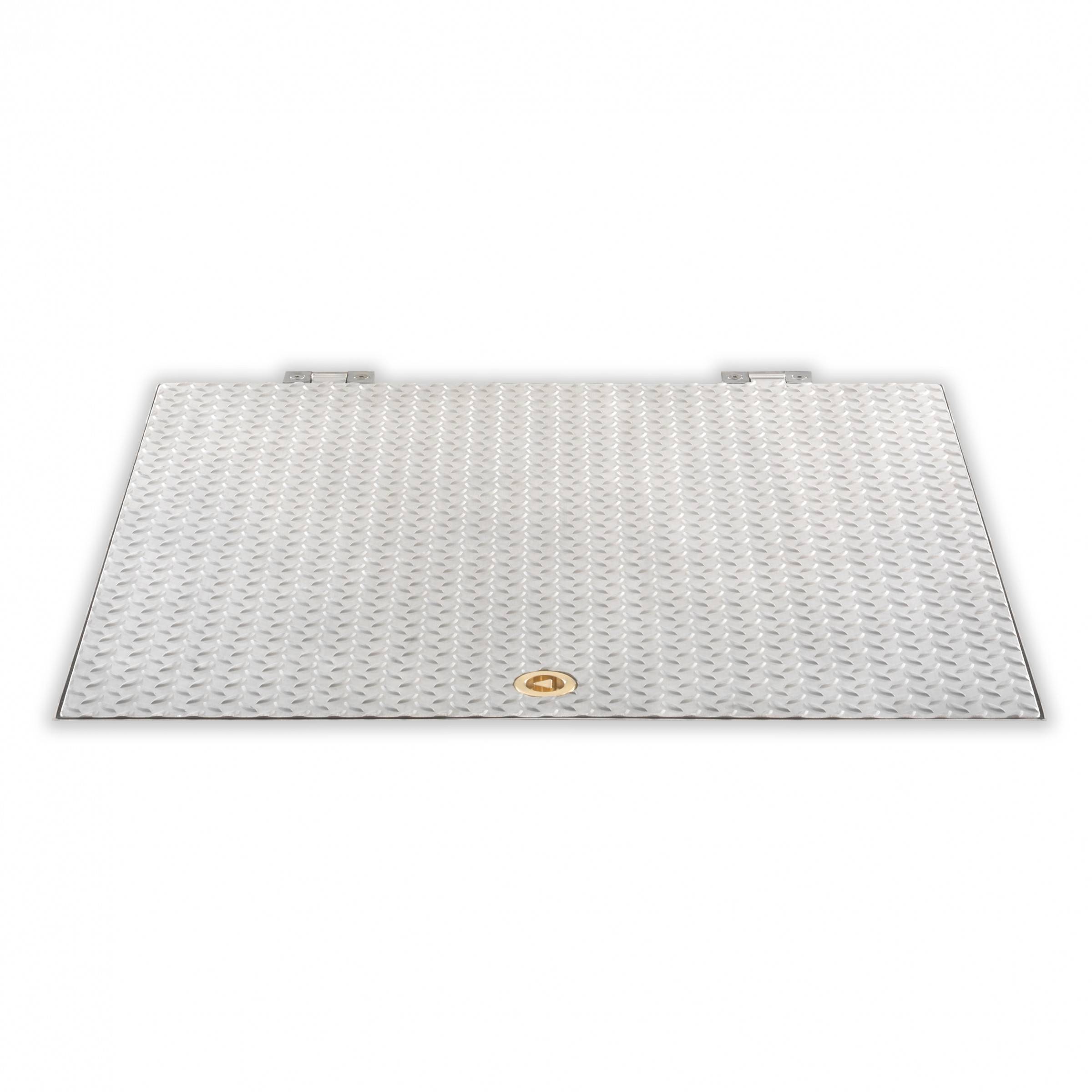 Hailo Schachtabdeckung HS12 Edelstahl tagwasserdicht und begehbar Klasse A15kN 800x800mm