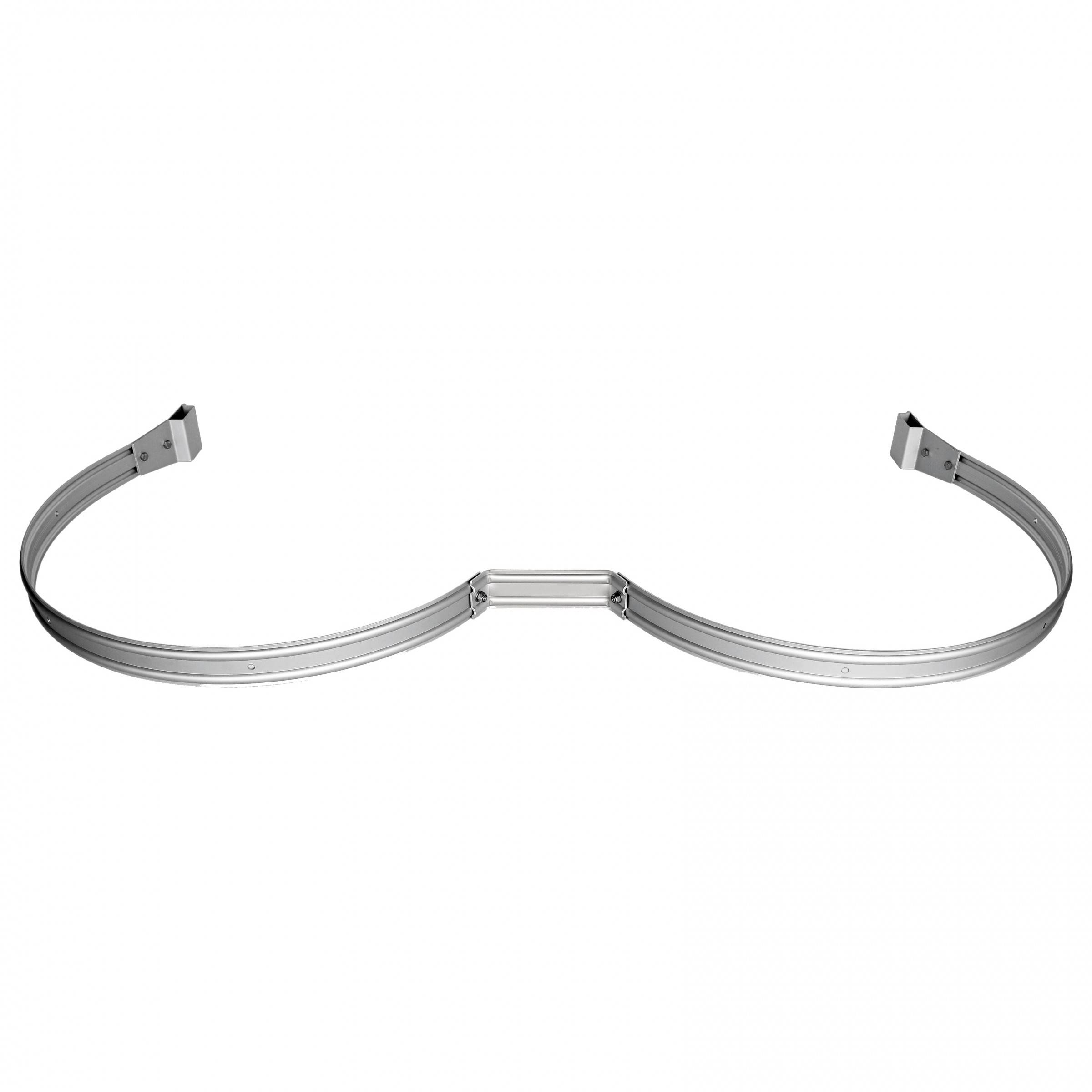 Euroline Rückenschutzbügel versetzte Ausführung Stahl verzinkt