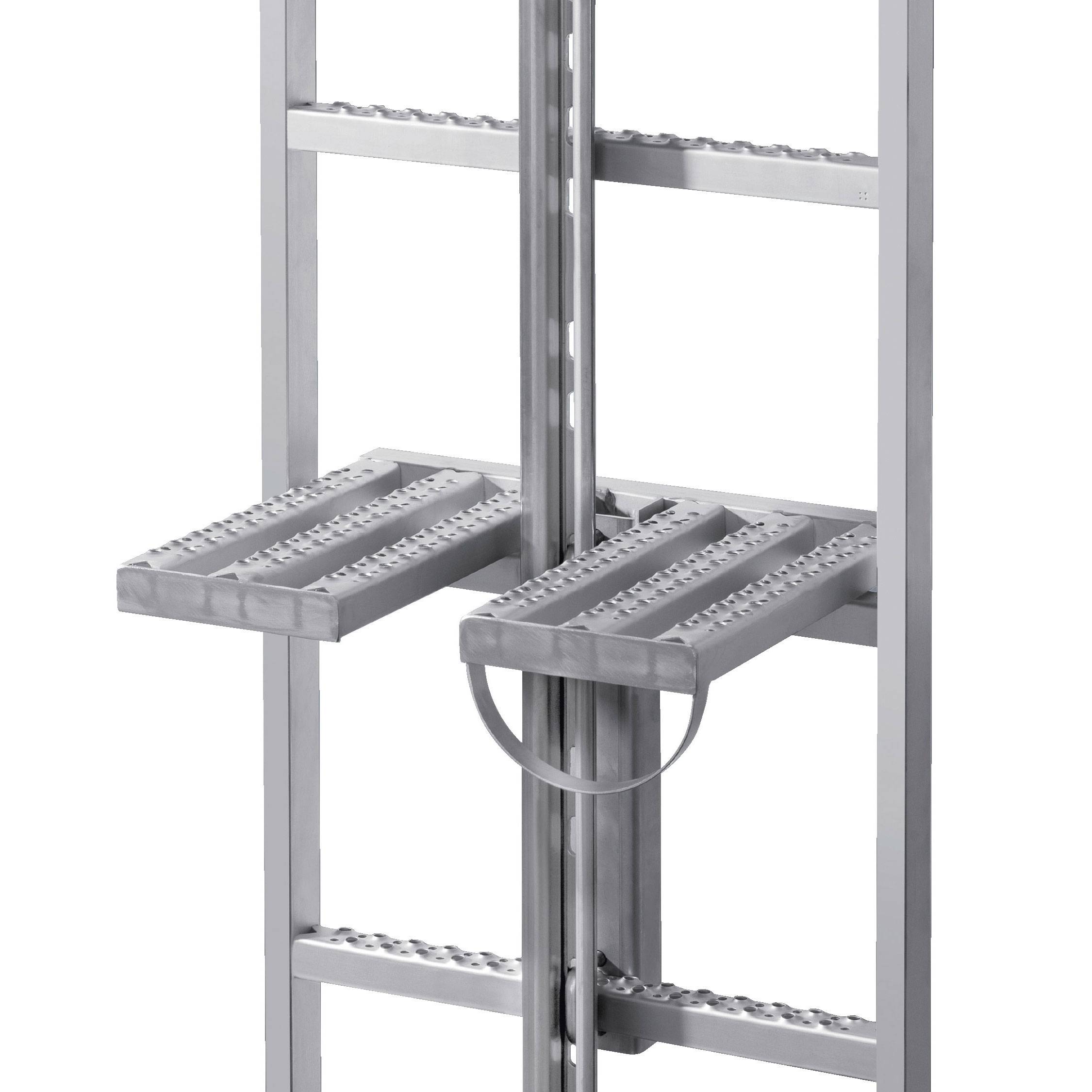 Hailo klappbares Ruhepodest zweiteilig aus verzinktem Stahl