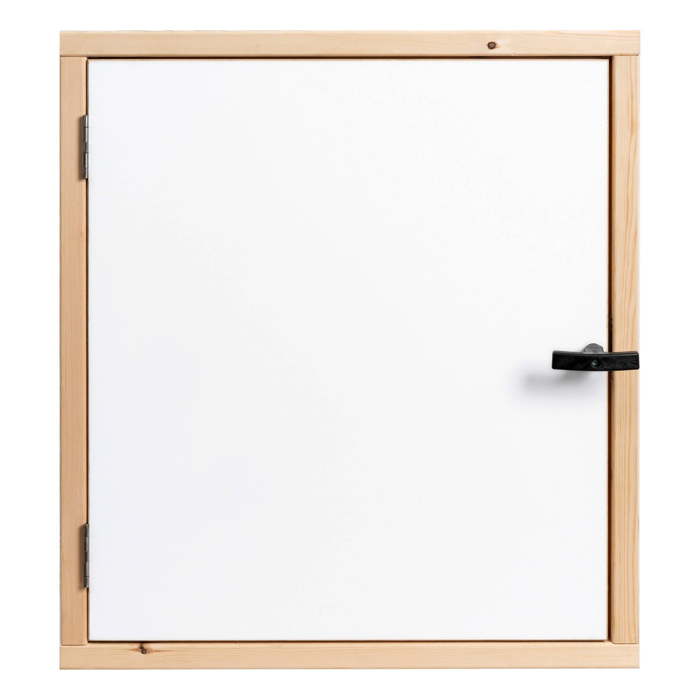 Dolle Kniestocktür F30 mit Massivholzrahmen 80x56x11,5cm U-Wert 0,96W/m²·K