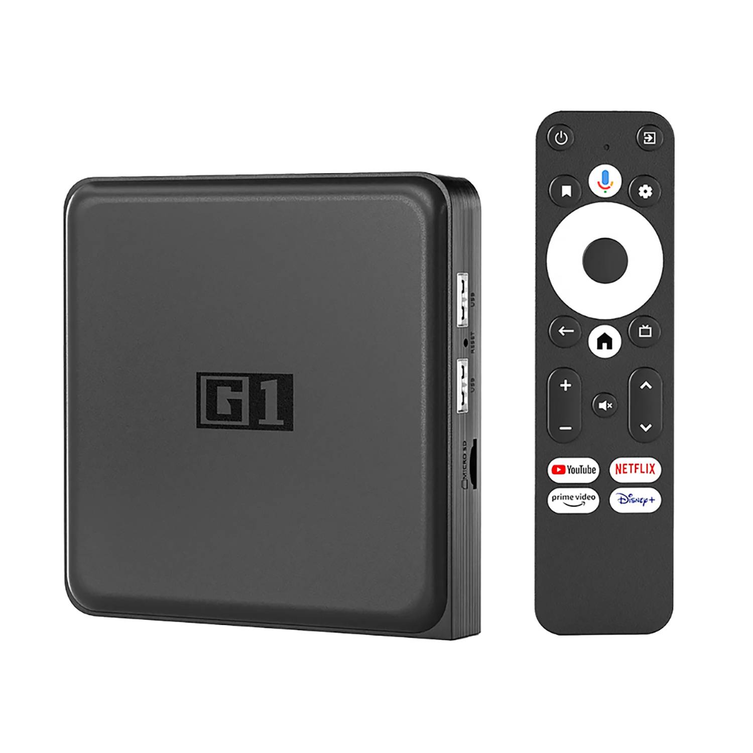 Android TV Box G1 4K HDR Dolby Vision Smart Streaming Player | Chromecast | Netflix | Prime Video | Disney+