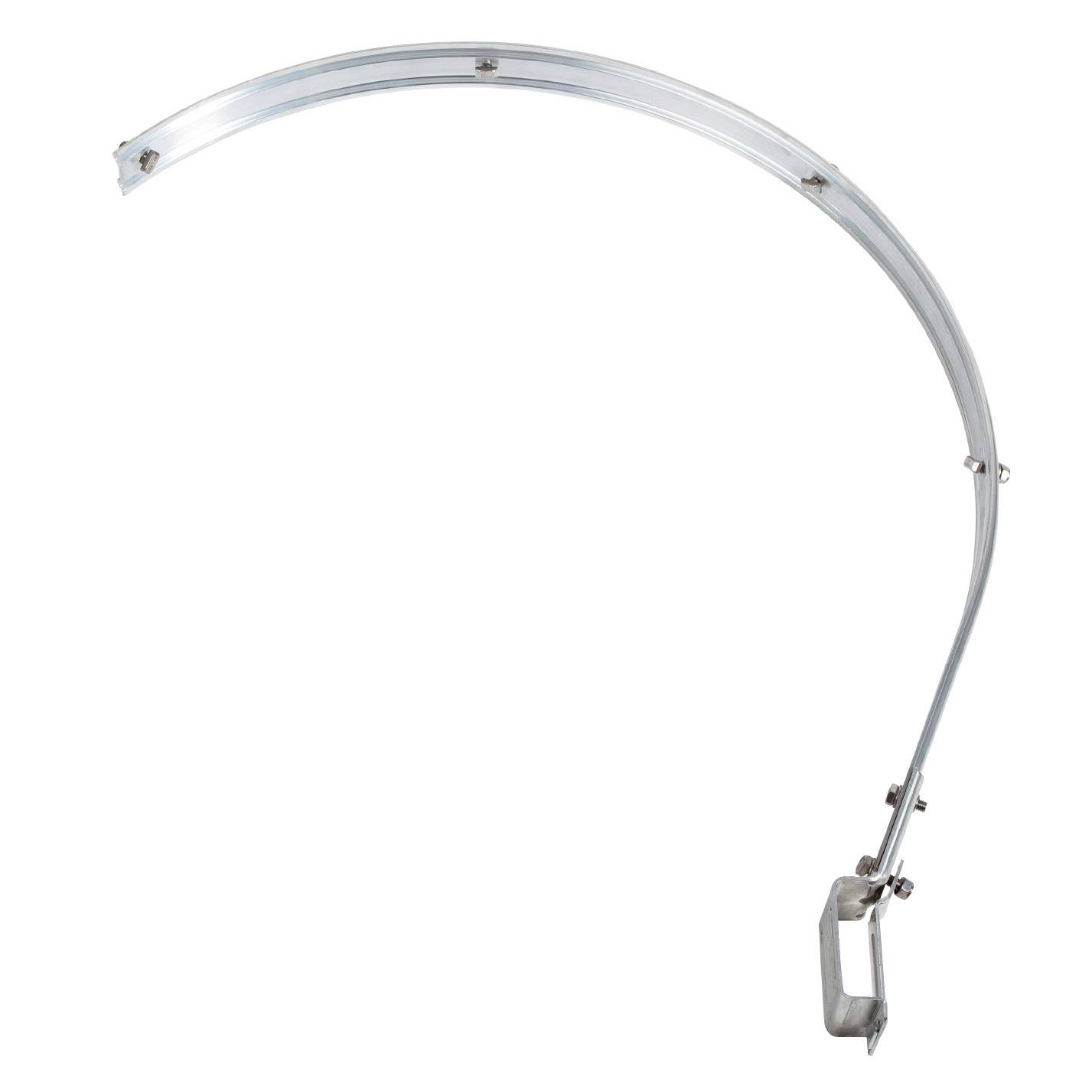 Hailo Rückenschutzbügel, seitlich für Steigleitern 40x20cm Edelstahl