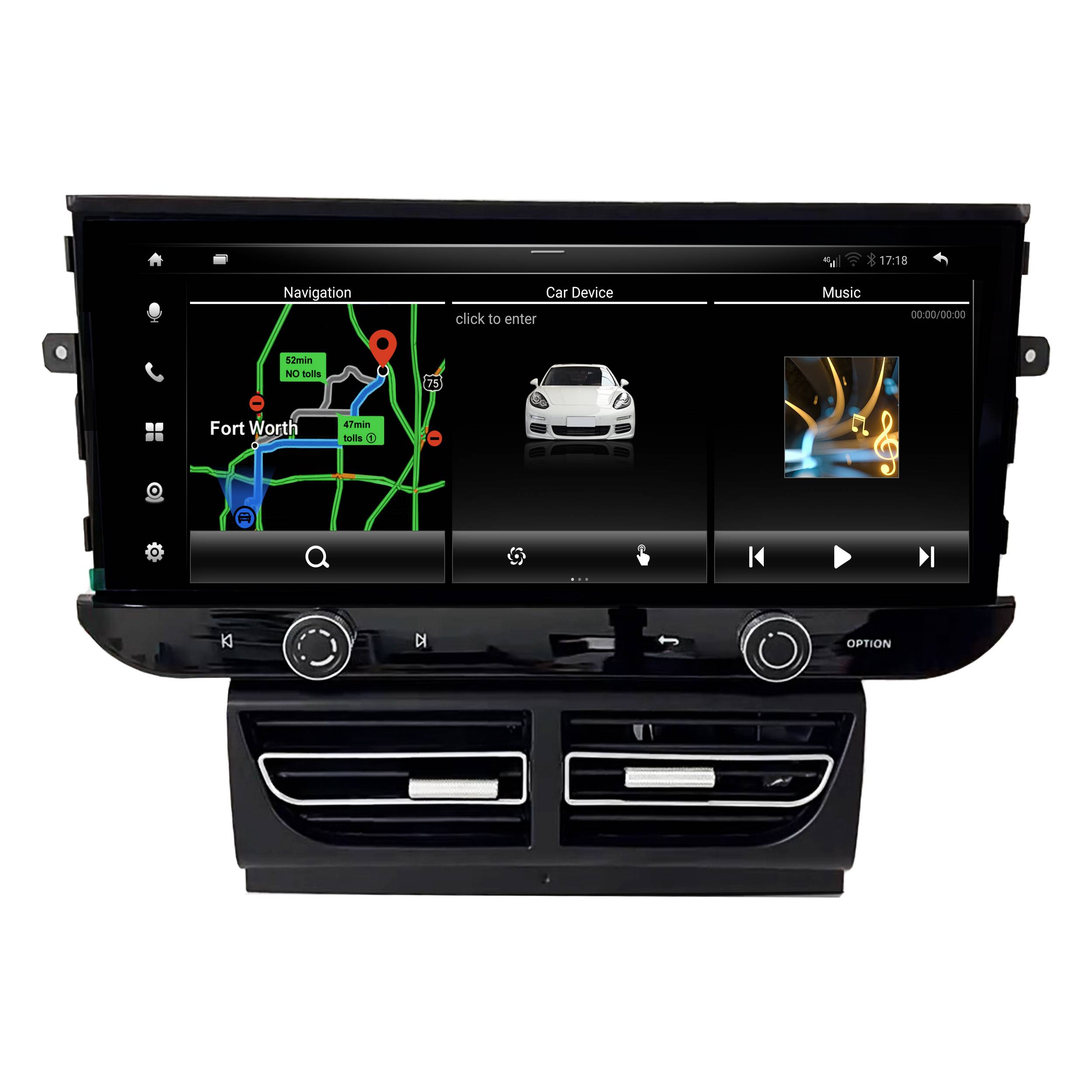 Für Porsche Macan PCM 3.1 BOSE 12.3" Touch Android Autoradio Navi GPS CarPlay