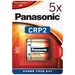 5x Panasonic CR-P2 6V 1400mAh Photo Batterie Lithium 5x Panasonic CR-P2 6V 1400mAh Photo Batterie Lithium