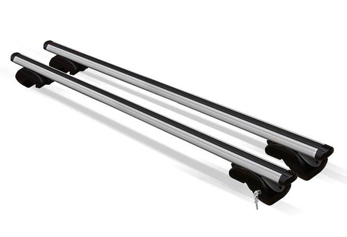 VDP Aluminium Relingträger L Dachträger kompatibel mit für Toyota Yaris Verso ab 2000