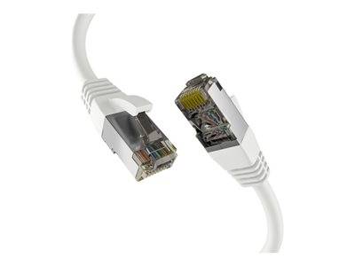 EFB Netzwerkkabel CAT8.1 S/FTP 0,25m ws Netzwerk & Smart Home Netzwerk-Zubehör Netzwerk- und
