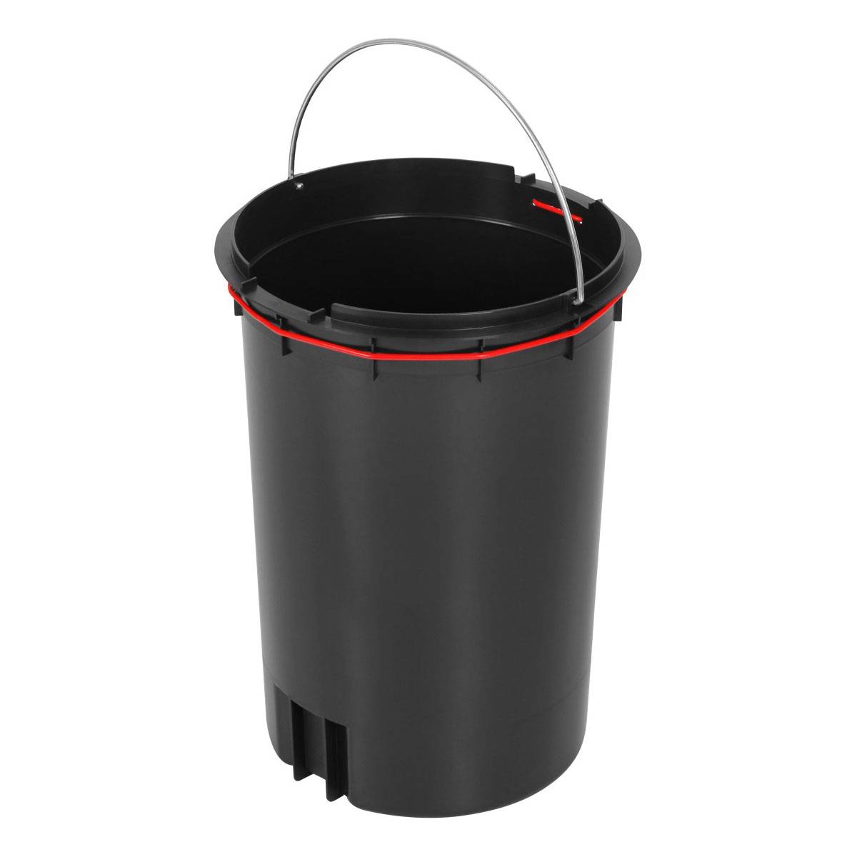 Hailo Inneneimer 12l aus Kunststoff schwarz für Harmony M