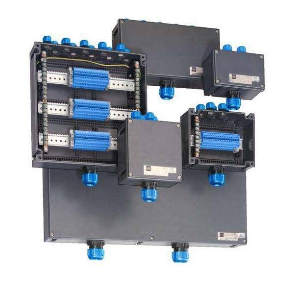 Stahl Exi-Klemmenkasten 8146/2041-1TS35-1TJ