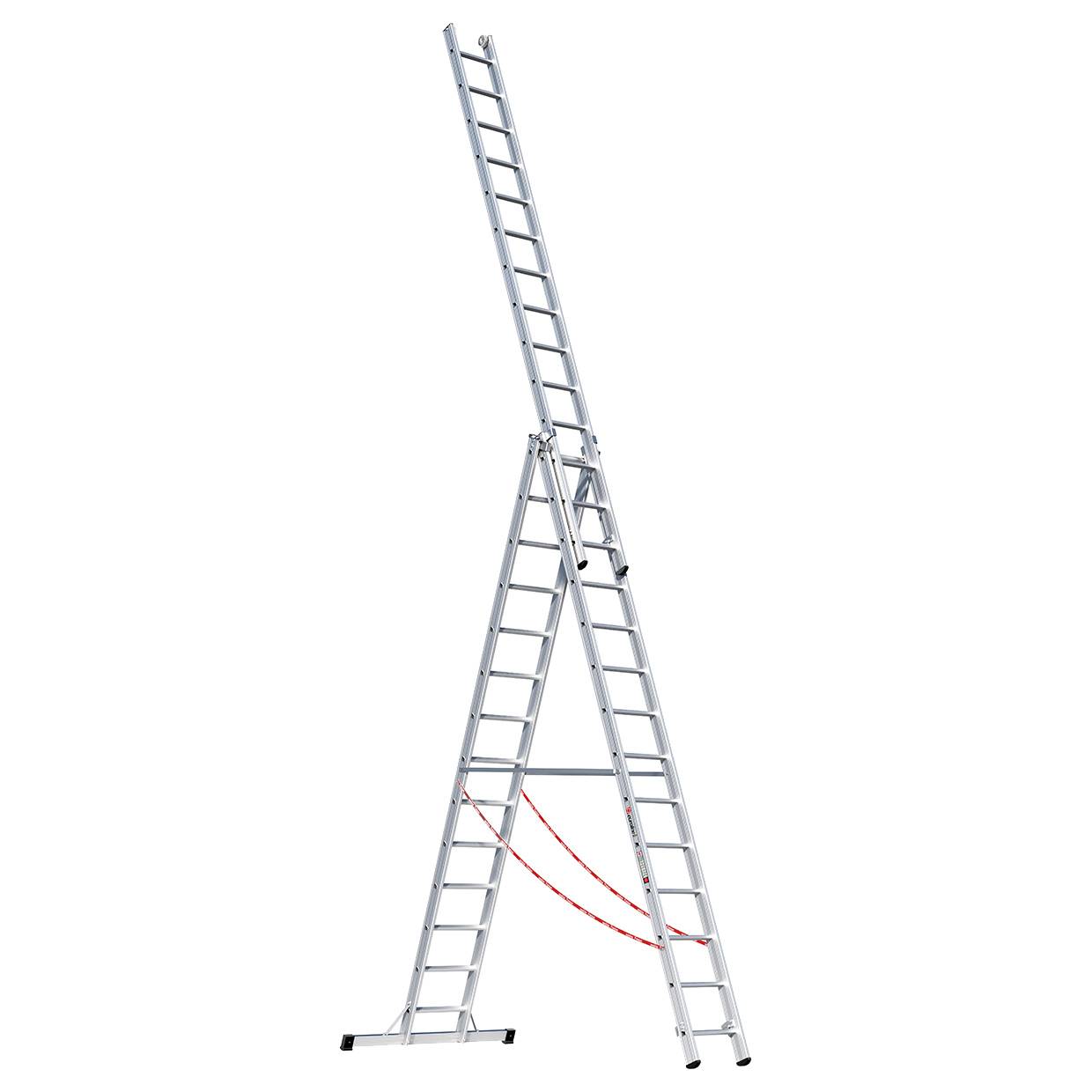 Euroline Premium 307 Mehrzweckleiter 3x14 Sprossen