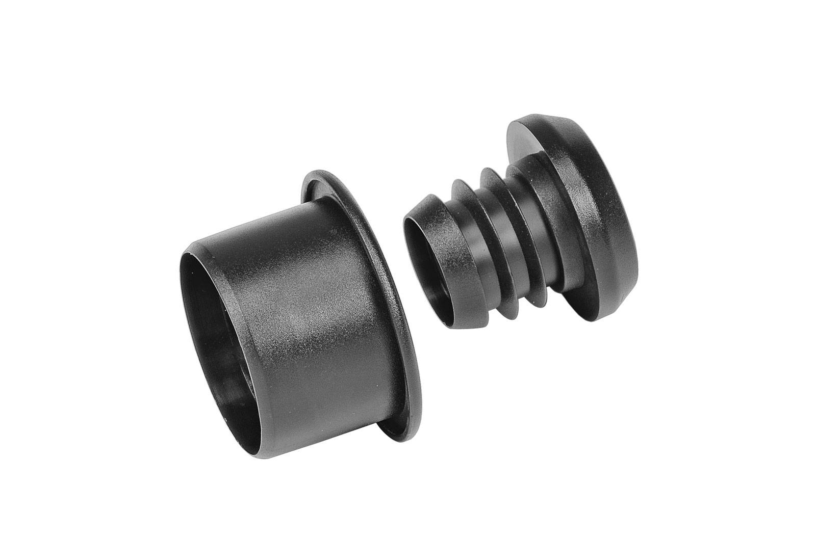 Hymer Buchse und Stopfen für Lenkrollen mit Spindel