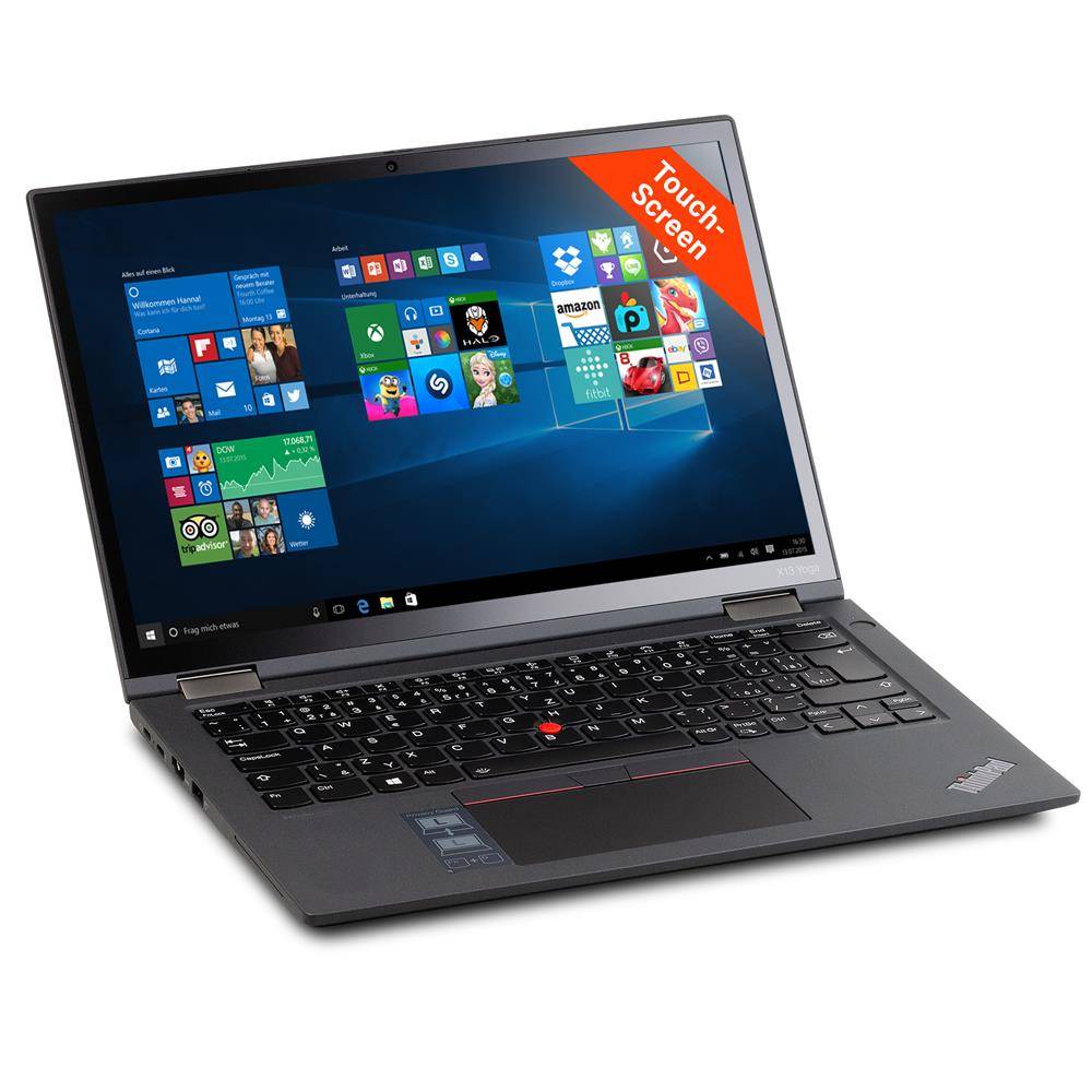 Lenovo ThinkPad X13 Yoga Gen 2 33,8cm (13,3") Notebook (i5 1145G7, 16GB, 256GB SSD NVMe, TSCHECHISCH) W10