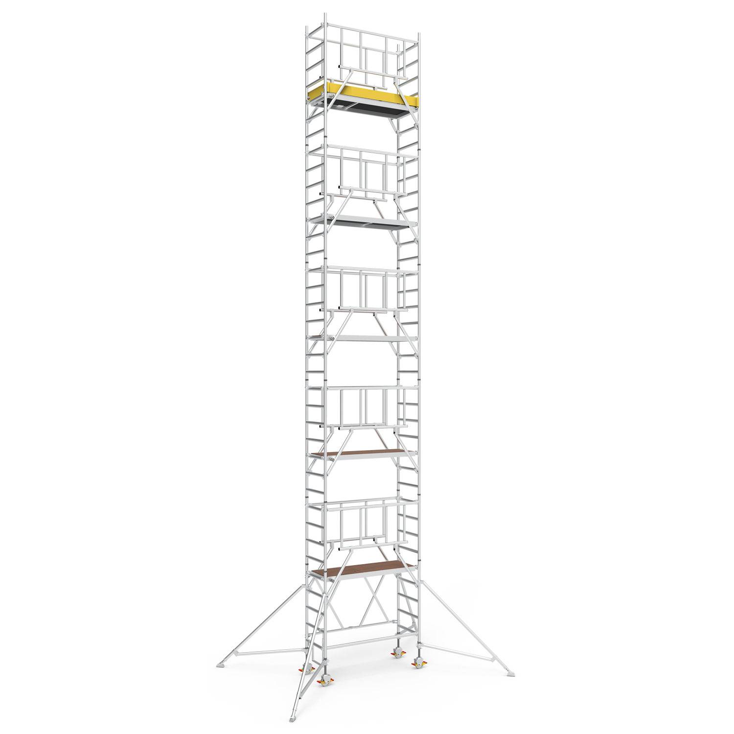 Iller Klappgerüste mit Sicherheitsaufbau 1,35x1,80m | 11,60 m AH