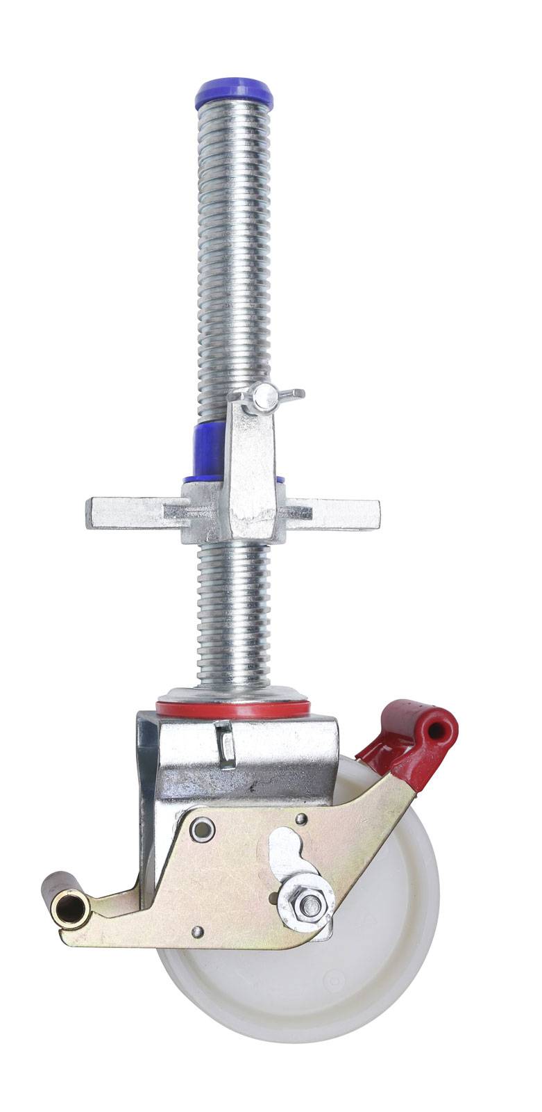 Hymer Einzelteil Gerüst Lenkrolle mit Spindel für Fahrgerüste mit Auslegern 150mm