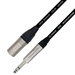 Van Damme XKE Microphone Mikrofonkabel/ Patchkabel (Neutrik XLR-m / TRS) 2m Schwarz Van Damme XKE Microphone Mikrofonkabel/ Patchkabel (Neutrik XLR-m / TRS) 2m Schwarz