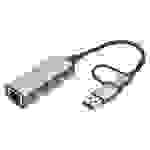 USB Type-C Gigabit Ethernet Adapter 2.5G, USB-C + USB A (USB3.1/3.0)