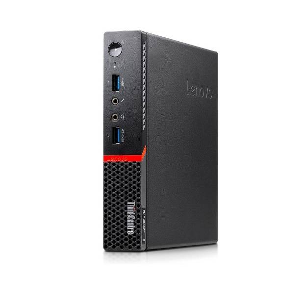 Lenovo Thinkcentre M900 tiny - Intel Core i5-6500T, 4x2.5GHz, Max. Turbo 3.1GHz, 256GB SSD, 16GB RAM, Intel HD Graphics 530, tiny, Windows 10 Pro,