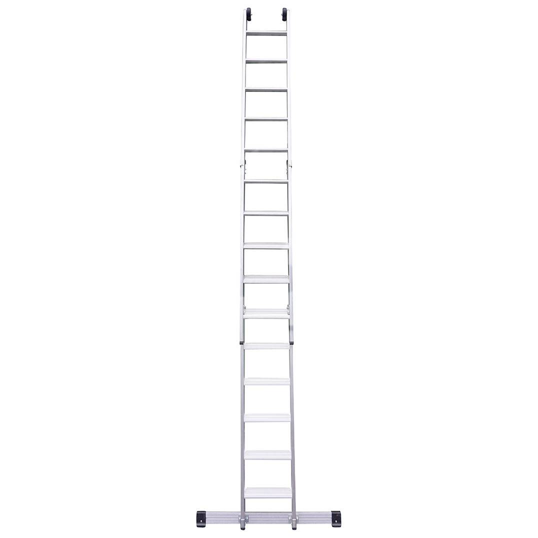 Euroline Premium 302 Stufen- Schiebeleiter 2x10 Sprossen
