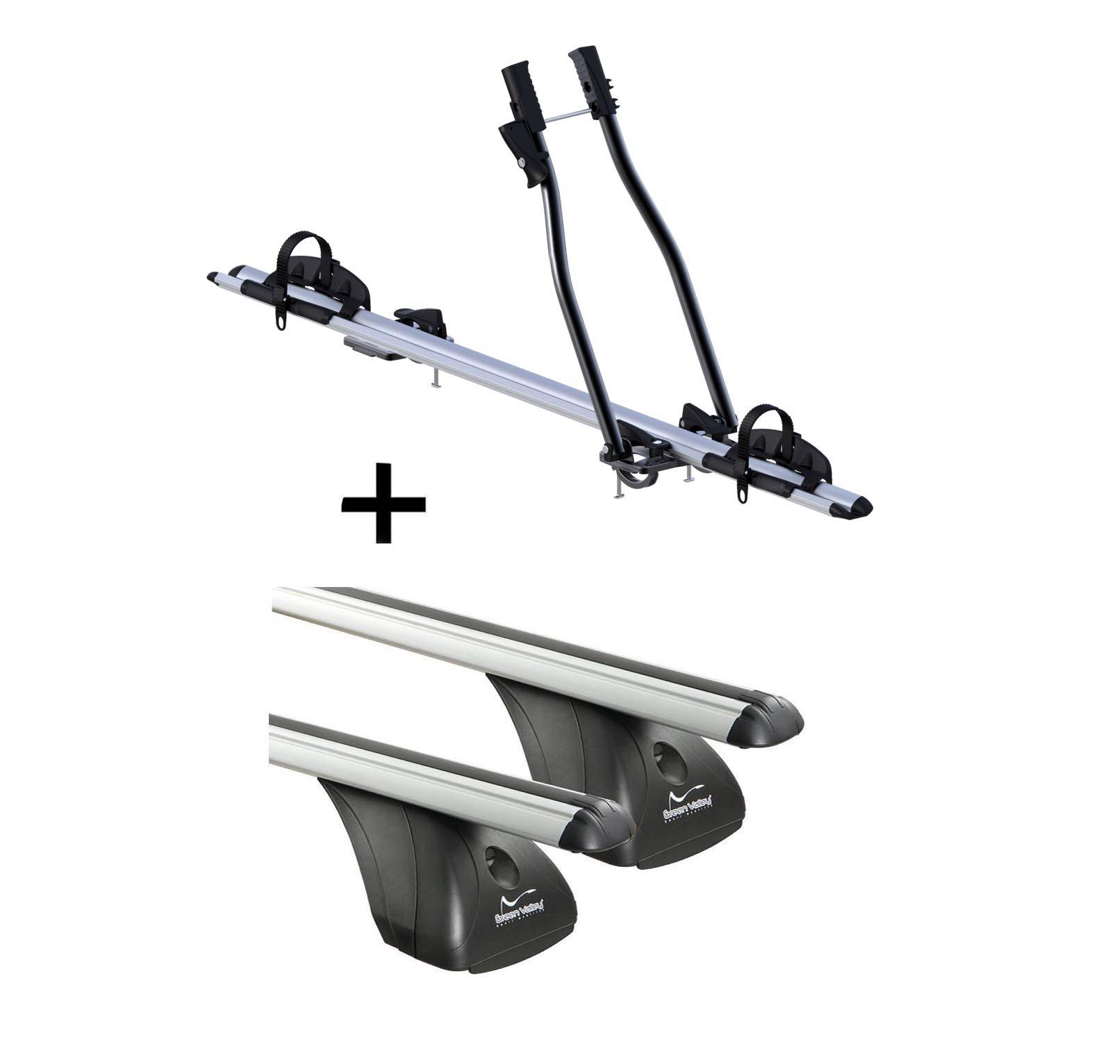 Fahrradträger SAGITTAR + Dachträger VDP kompatibel mit für Ford Focus III 5 Türer ab 2011