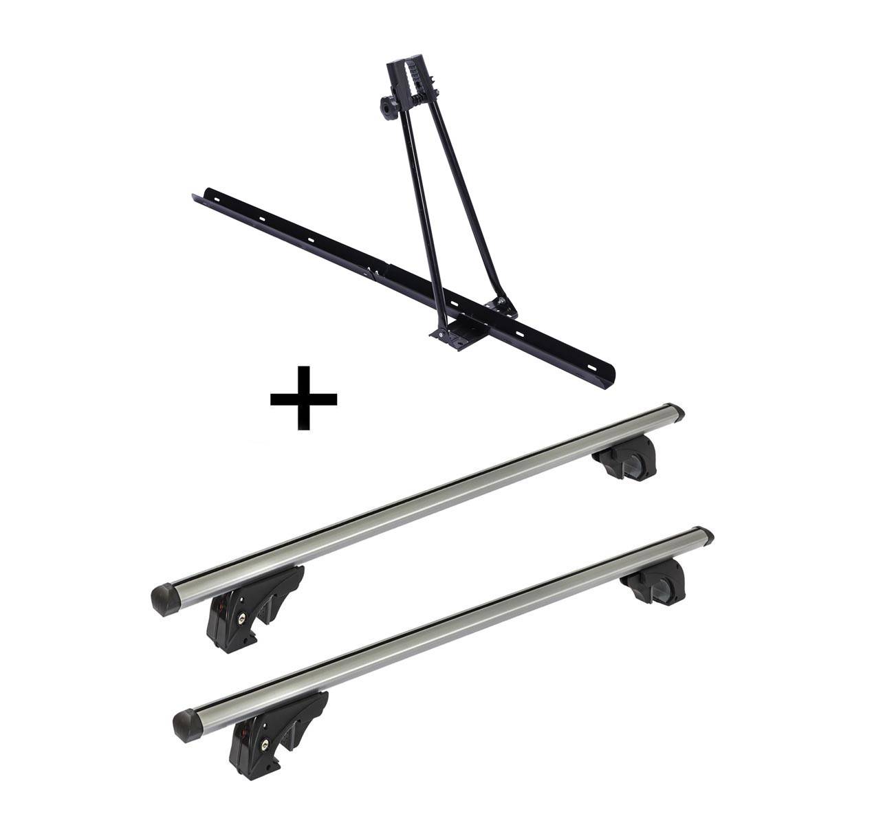 Fahrradträger ORION + Dachträger/Relingträger VDP LION1 kompatibel mit für Citroen Zx Break (5 Türer) 94-99