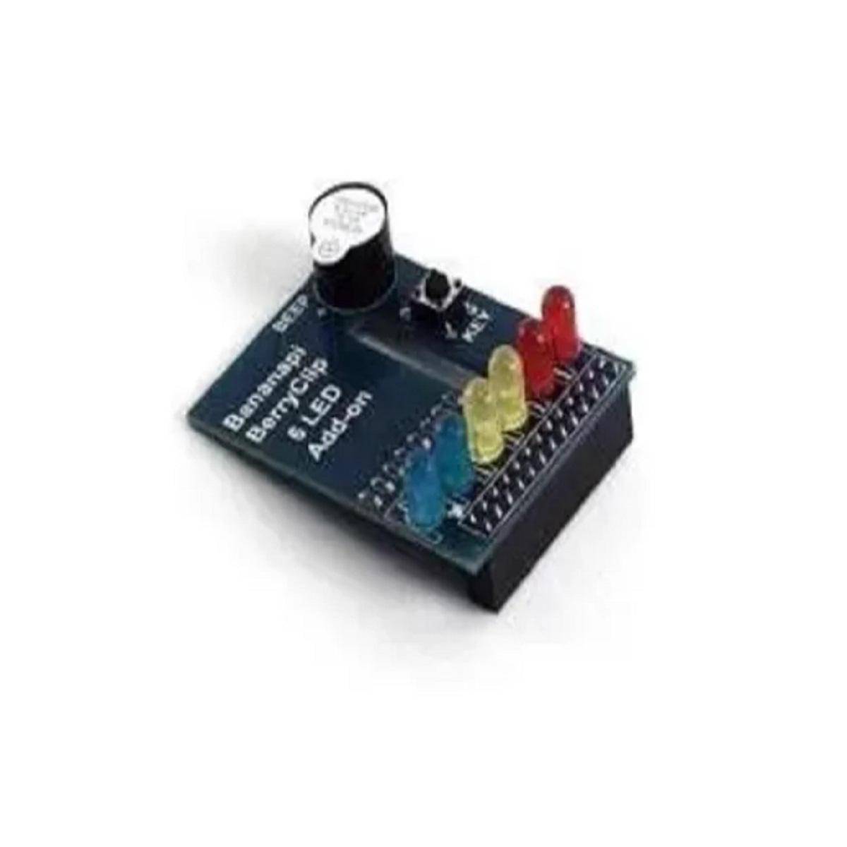BPI-A-007 BERRYCLIP DIY BOARD - Banana Pi - BPI-A-007 - BerryClip 6 LED Add-On DIY Board