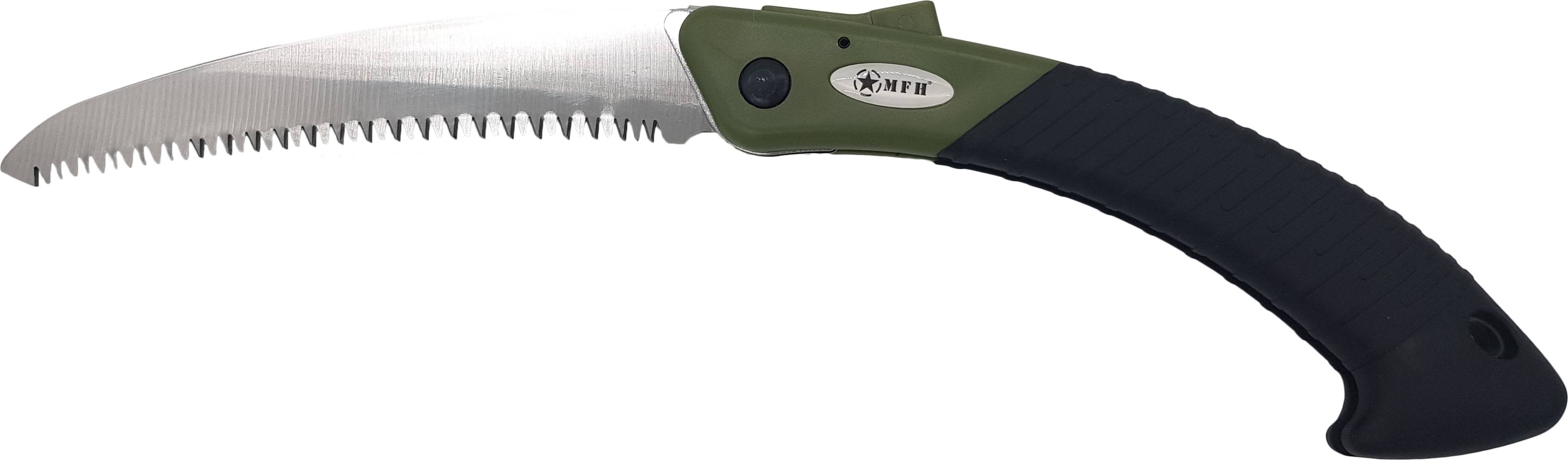 Berger & Schröter Klappsäge Oliv Schwarz