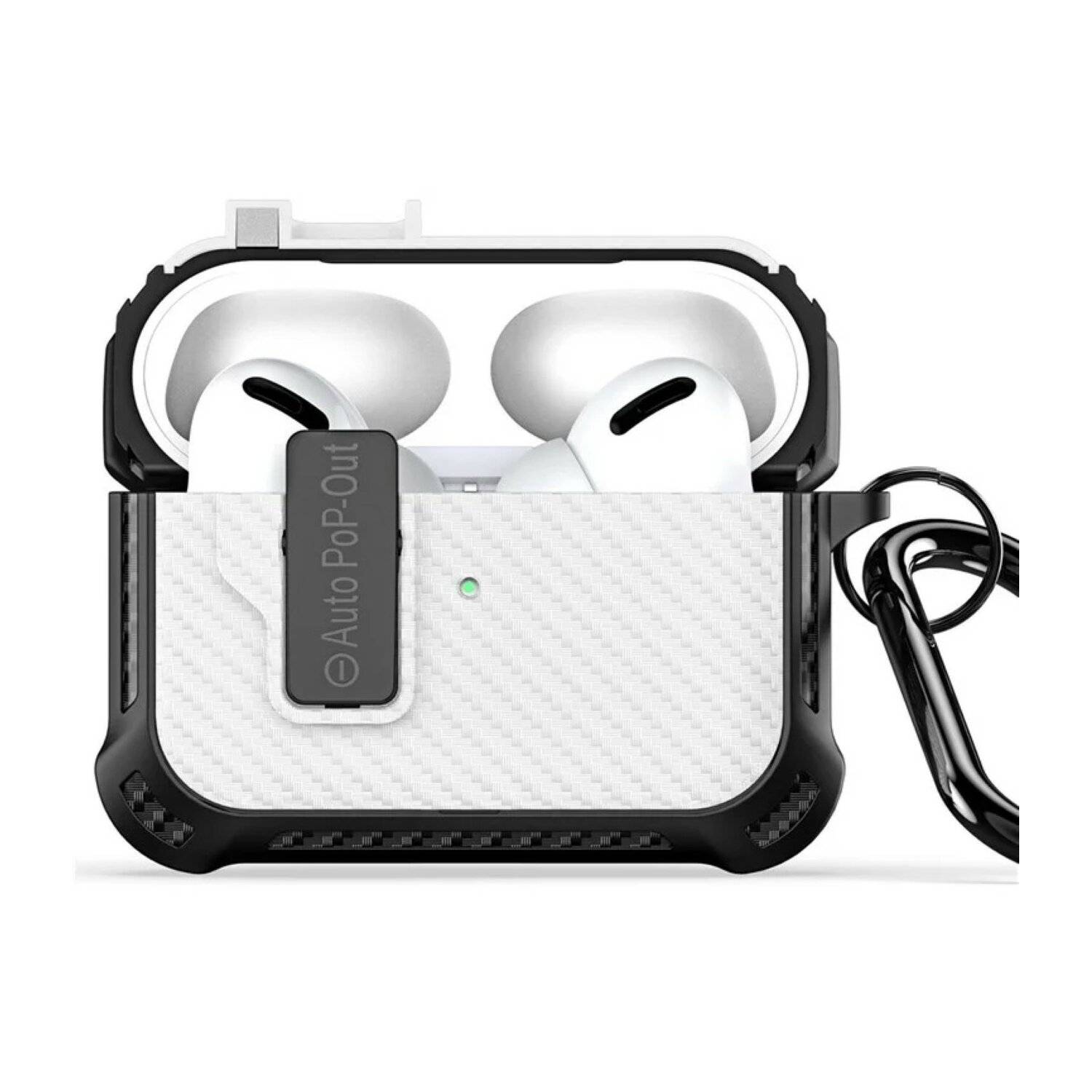 DUX DUCIS PECI-Serie Kopfhörerhülle kompatibel mit Apple AirPods Pro 2 Weiß