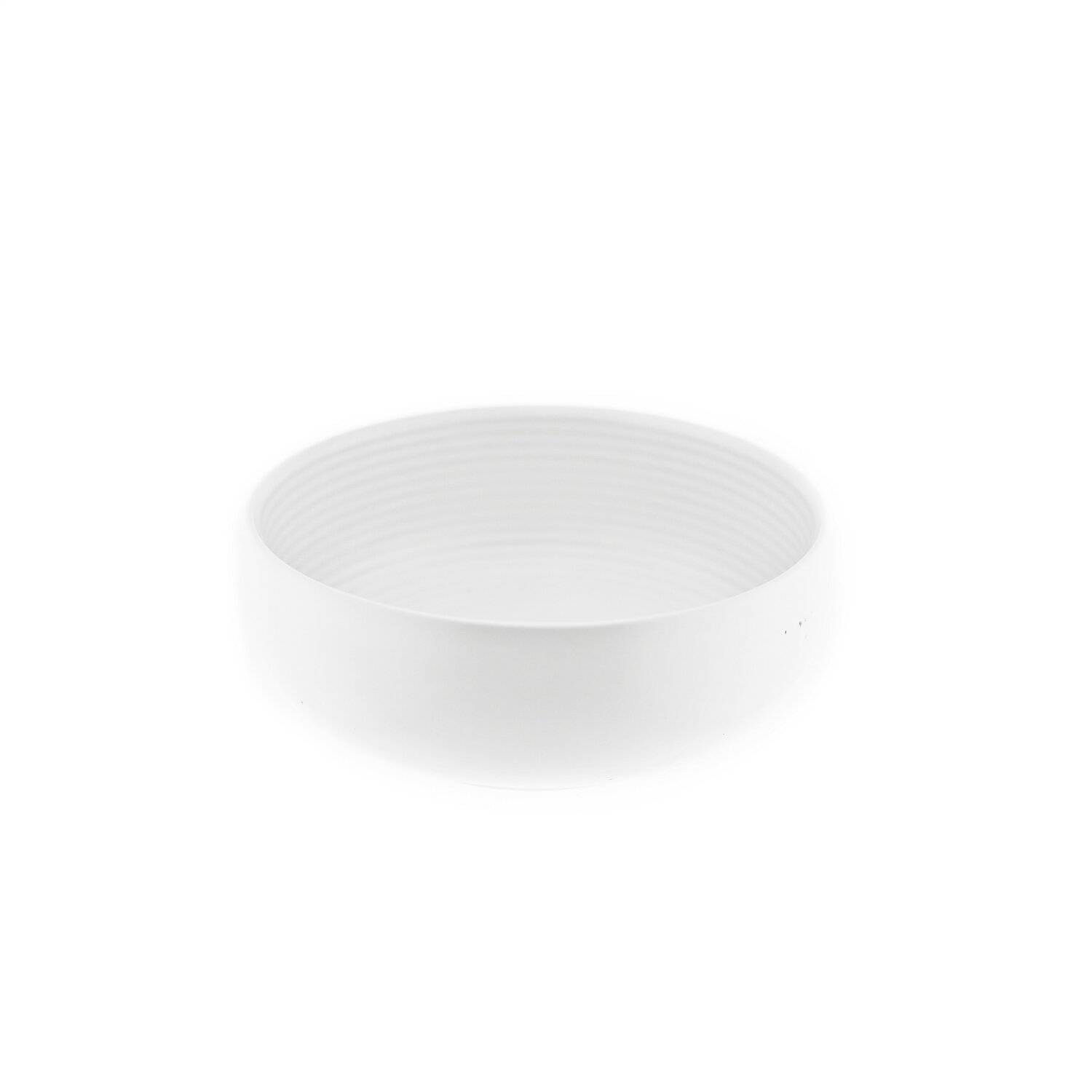 Almina 6 Teiliger Snackschalen-Set Servierschale Dipschale aus Porzellan Rund 200 ml Weiß