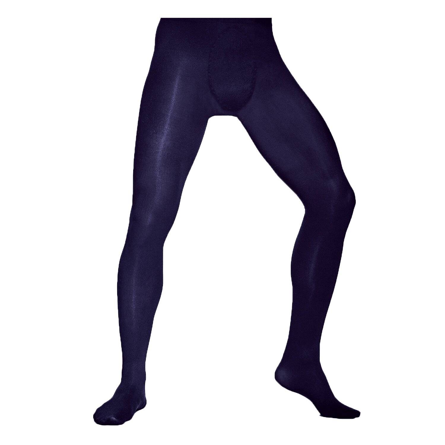 Herrenstrumpfhose Rocky 60 Den Natural Mikrofaser Leggings Navy M/L