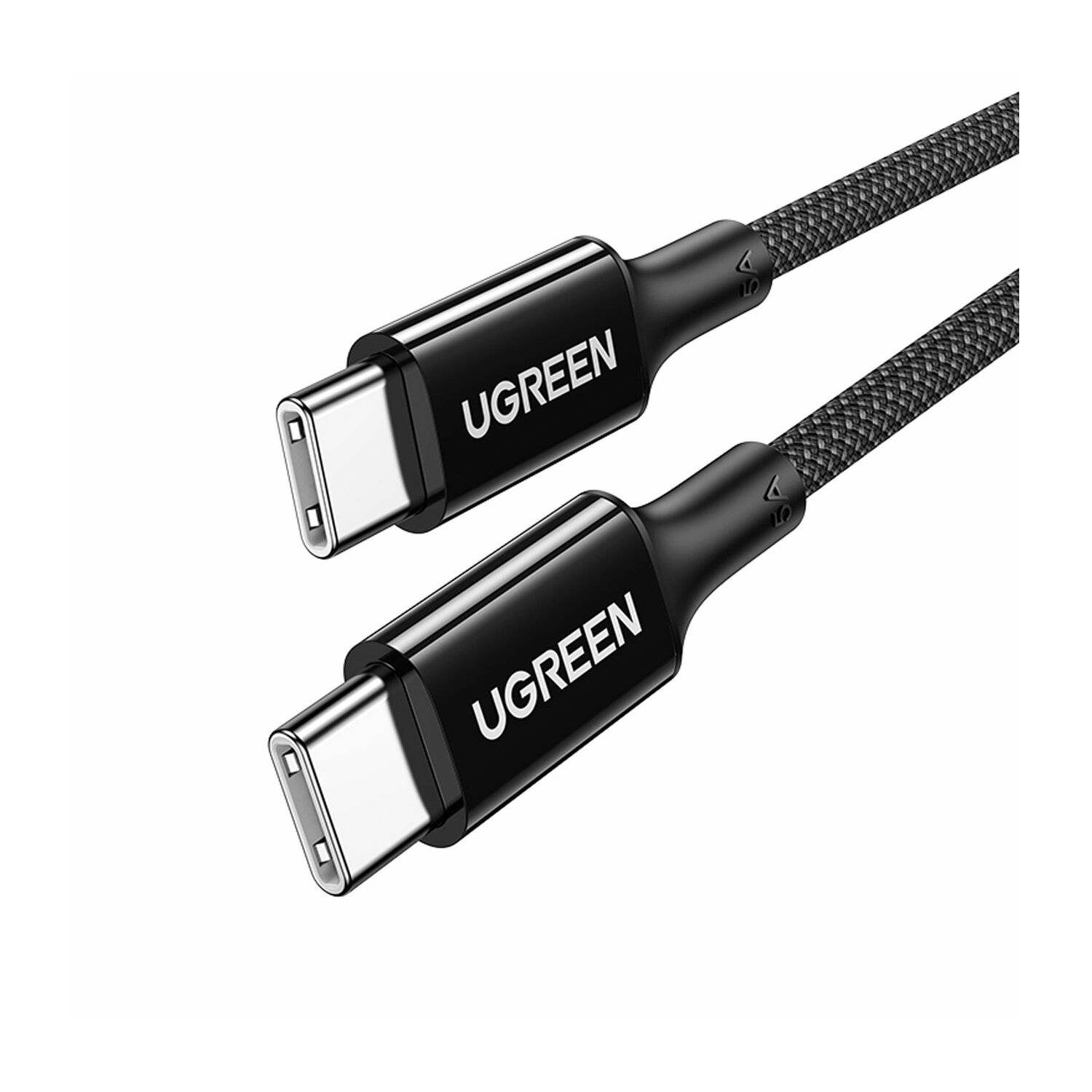 Ugreen US557 Ladekabel / Datenkabel USB-C / USB-C PD-Kabel 100 W 1 m – schwarz
