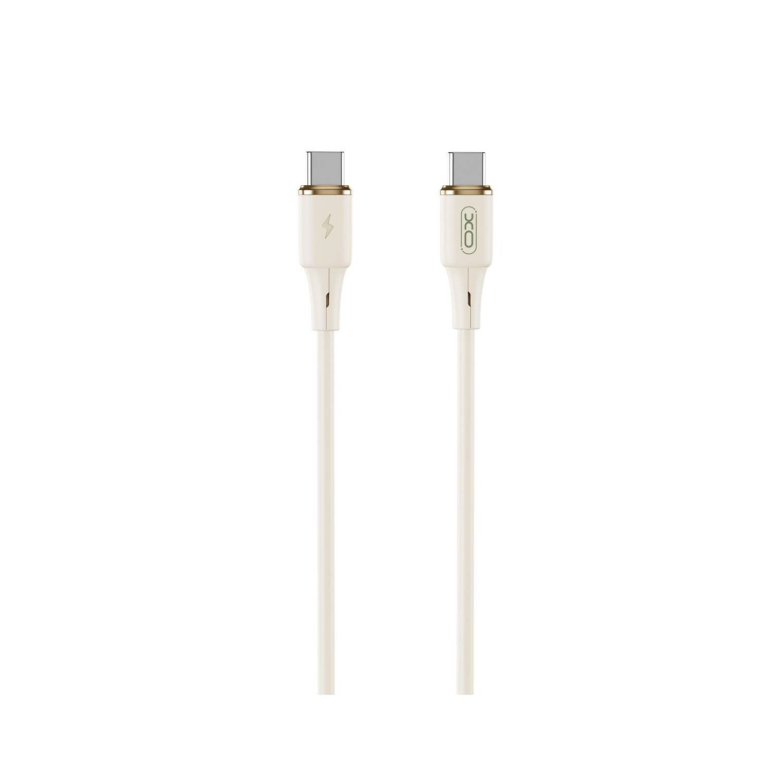 XO Ladekabel / Datenkabel NB-Q261 PD USB-C - USB-C 1m beige 60W