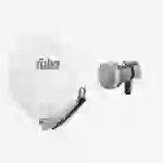 Fuba Sat Anlage 1 Teilnehmer | Satellitenschüssel Komplettset - DAA 650 G Sat-Schüssel 60x65cm Alu hellgrau + Fuba DEK 117 Single LNB 1 Teilnehmer Fuba Sat Anlage 1 Teilnehmer | Satellitenschüssel Komplettset - DAA 650 G Sat-Schüssel 60x65cm Alu hellgrau + Fuba DEK 117 Single LNB 1 Teilnehmer