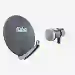 Fuba Sat Anlage 1 Teilnehmer | Satellitenschüssel Komplettset - DAA 650 A Sat-Schüssel 60x65cm Alu anthrazit + Fuba DEK 117 Single LNB 1 Teilnehmer Fuba Sat Anlage 1 Teilnehmer | Satellitenschüssel Komplettset - DAA 650 A Sat-Schüssel 60x65cm Alu anthrazit + Fuba DEK 117 Single LNB 1 Teilnehmer