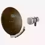 Fuba Sat Anlage 1 Teilnehmer | DAA 780 B Satellitenschüssel 80cm Alu braun (Testergebnis: ausgezeichnet)* + Fuba DEK 117 Single LNB 1 Teilnehmer Fuba Sat Anlage 1 Teilnehmer | DAA 780 B Satellitenschüssel 80cm Alu braun (Testergebnis: ausgezeichnet)* + Fuba DEK 117 Single LNB 1 Teilnehmer
