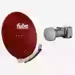 Fuba Sat Anlage 2 Teilnehmer | DAA 780 R Satellitenschüssel 80cm Alu rot (Testergebnis: ausgezeichnet)* + Fuba DEK 217 Twin LNB 2 Teilnehmer Fuba Sat Anlage 2 Teilnehmer | DAA 780 R Satellitenschüssel 80cm Alu rot (Testergebnis: ausgezeichnet)* + Fuba DEK 217 Twin LNB 2 Teilnehmer