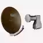 Fuba Sat Anlage 8 Teilnehmer | DAA 780 B Satellitenschüssel 80cm Alu braun (Testergebnis: ausgezeichnet)* + Fuba DEK 817 Octo LNB 8 Teilnehmer Fuba Sat Anlage 8 Teilnehmer | DAA 780 B Satellitenschüssel 80cm Alu braun (Testergebnis: ausgezeichnet)* + Fuba DEK 817 Octo LNB 8 Teilnehmer