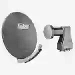 Fuba Sat Anlage 8 Teilnehmer | DAA 780 A Satellitenschüssel 80cm Alu anthrazit (Testergebnis: ausgezeichnet)* + Fuba DEK 817 Octo LNB 8 Teilnehmer Fuba Sat Anlage 8 Teilnehmer | DAA 780 A Satellitenschüssel 80cm Alu anthrazit (Testergebnis: ausgezeichnet)* + Fuba DEK 817 Octo LNB 8 Teilnehmer