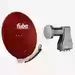 Fuba Sat Anlage 8 Teilnehmer | DAA 780 R Satellitenschüssel 80cm Alu rot (Testergebnis: ausgezeichnet)* + Fuba DEK 817 Octo LNB 8 Teilnehmer Fuba Sat Anlage 8 Teilnehmer | DAA 780 R Satellitenschüssel 80cm Alu rot (Testergebnis: ausgezeichnet)* + Fuba DEK 817 Octo LNB 8 Teilnehmer