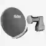 Fuba Sat Anlage 8 Teilnehmer | Satellitenschüssel Komplettset - DAA 850 A Sat-Schüssel 85cm Alu anthrazit + Fuba DEK 817 Octo LNB 8 Teilnehmer (DVB- Fuba Sat Anlage 8 Teilnehmer | Satellitenschüssel Komplettset - DAA 850 A Sat-Schüssel 85cm Alu anthrazit + Fuba DEK 817 Octo LNB 8 Teilnehmer (DVB-