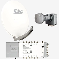Fuba Sat Anlage 12 Teilnehmer | DAA 780 W Satellitenschüssel 80cm Alu weiß (Testergebnis: ausgezeichnet)* + Fuba Quattro LNB + Fuba Sat Multischalte Fuba Sat Anlage 12 Teilnehmer | DAA 780 W Satellitenschüssel 80cm Alu weiß (Testergebnis: ausgezeichnet)* + Fuba Quattro LNB + Fuba Sat Multischalte