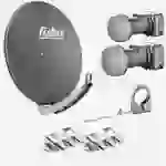 Fuba Sat Anlage 2 Teilnehmer - 2 Satelliten (z.B. Astra/Hotbird) | DAA 780 A Satellitenschüssel 80cm Alu anthrazit (Testergebnis: ausgezeichnet)* Fuba Sat Anlage 2 Teilnehmer - 2 Satelliten (z.B. Astra/Hotbird) | DAA 780 A Satellitenschüssel 80cm Alu anthrazit (Testergebnis: ausgezeichnet)*