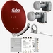 Fuba Sat Anlage 8 Teilnehmer - 2 Satelliten (z.B. Astra/Hotbird) | DAA 780 R Satellitenschüssel 80cm Alu rot (Testergebnis: ausgezeichnet)* + 2x LNB Fuba Sat Anlage 8 Teilnehmer - 2 Satelliten (z.B. Astra/Hotbird) | DAA 780 R Satellitenschüssel 80cm Alu rot (Testergebnis: ausgezeichnet)* + 2x LNB