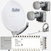 Fuba Sat Anlage 24 Teilnehmer - 2 Satelliten (z.B. Astra/Hotbird) | DAA 780 G Satellitenschüssel 80cm Alu hellgrau (Testergebnis: ausgezeichnet)* Fuba Sat Anlage 24 Teilnehmer - 2 Satelliten (z.B. Astra/Hotbird) | DAA 780 G Satellitenschüssel 80cm Alu hellgrau (Testergebnis: ausgezeichnet)*