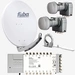 Fuba Sat Anlage 16 Teilnehmer - 2 Satelliten (z.B. Astra/Hotbird) | DAA 780 G Satellitenschüssel 80cm Alu hellgrau (Testergebnis: ausgezeichnet)* Fuba Sat Anlage 16 Teilnehmer - 2 Satelliten (z.B. Astra/Hotbird) | DAA 780 G Satellitenschüssel 80cm Alu hellgrau (Testergebnis: ausgezeichnet)*