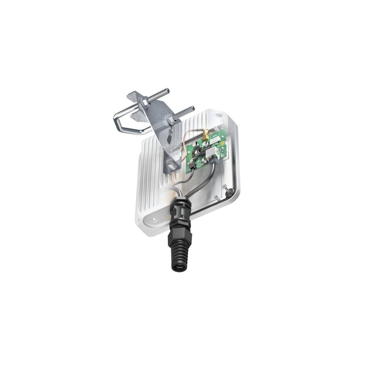A140I - QuMini für Teltonika TRB140 - Gehäuse mit integrierten Multiband-LTE-Omni-Antennen