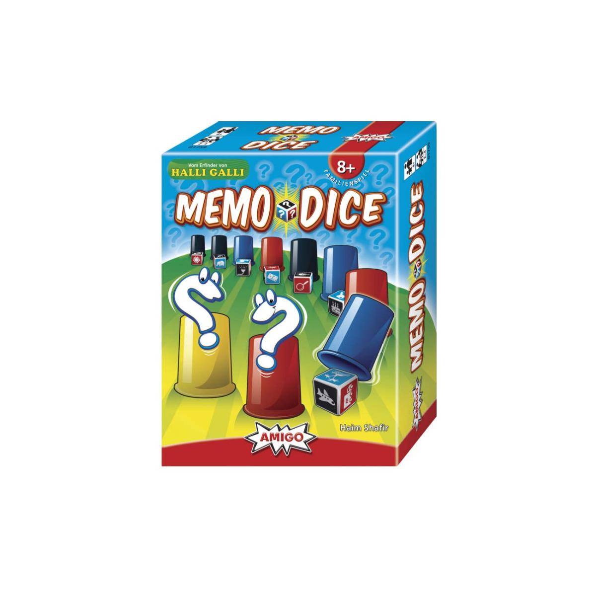01759 - Memo Würfelspiel, für 2-4 Spieler, ab 8 Jahren