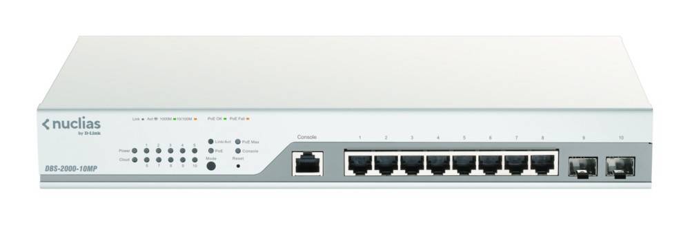DLink Deutschland Cloud Managed Switch DBS-2000-10MP/E